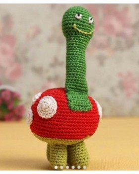  Amigurumi Soft Toy- Handmade Crochet- Tortoise